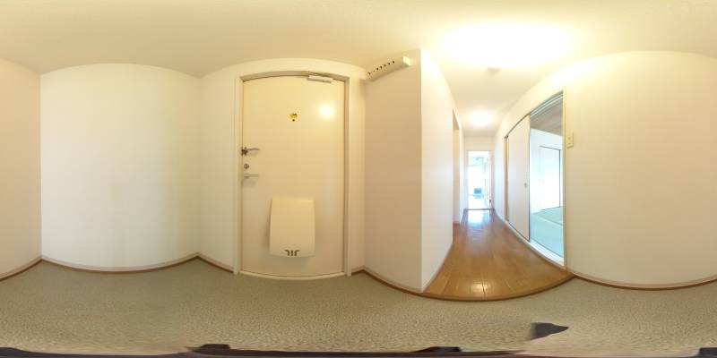 パノラマ画像玄関