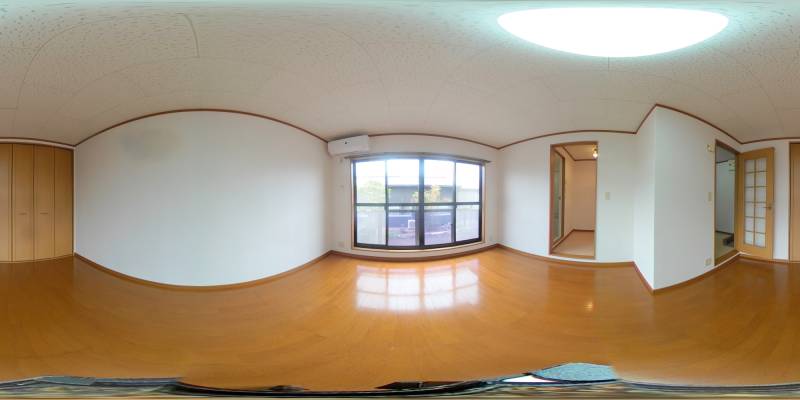 パノラマ画像リビング