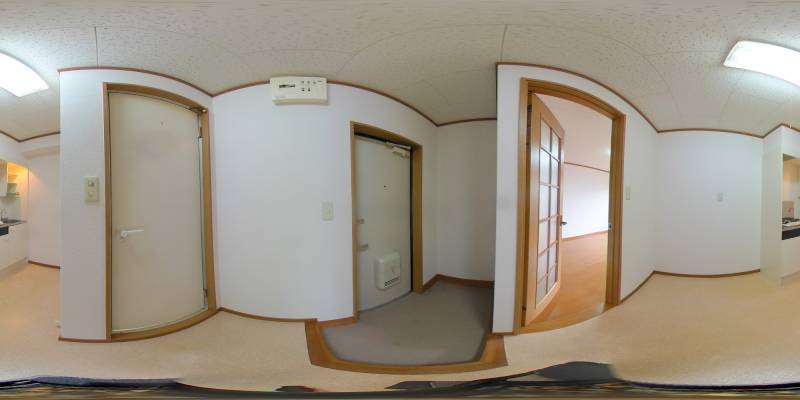 パノラマ画像玄関