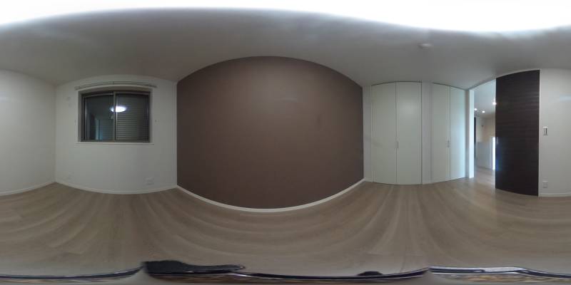 パノラマ画像洋室