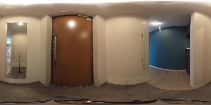 パノラマ画像玄関