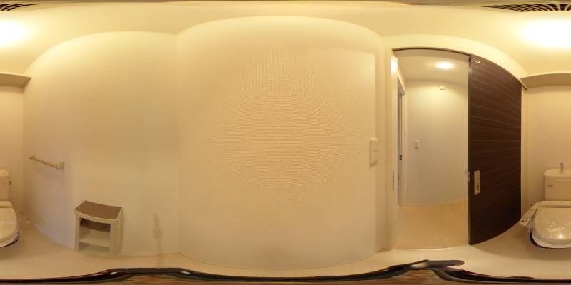 パノラマ画像トイレ