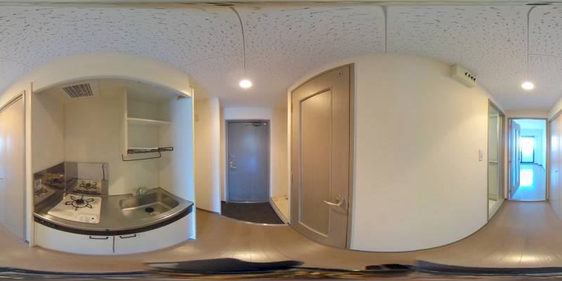 パノラマ画像キッチン