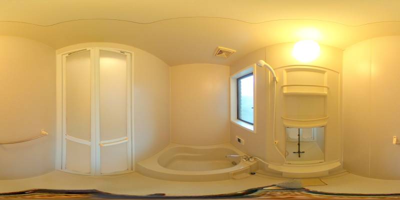 パノラマ画像バスルーム