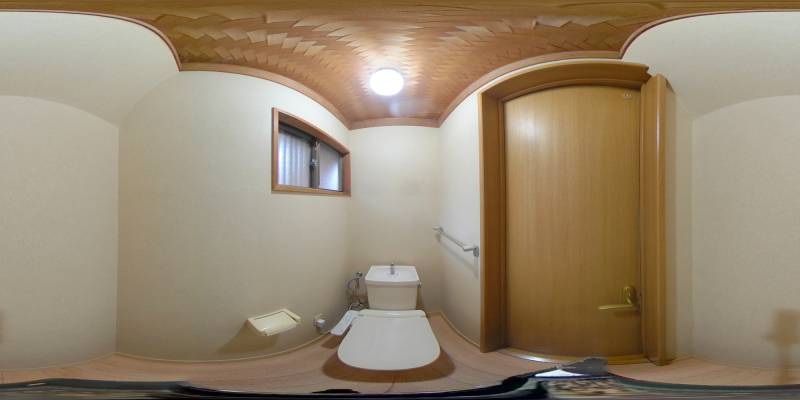 パノラマ画像トイレ