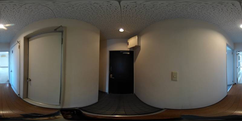 パノラマ画像玄関