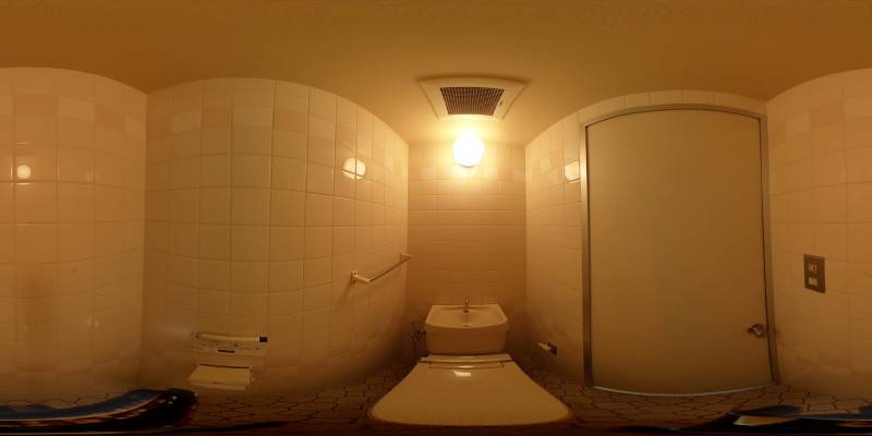 パノラマ画像トイレ