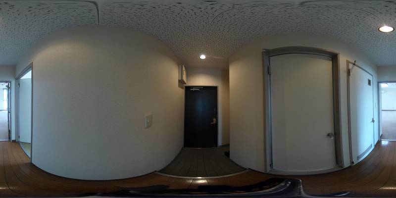パノラマ画像玄関