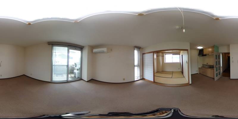 パノラマ画像キッチン