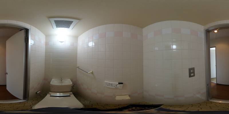 パノラマ画像トイレ