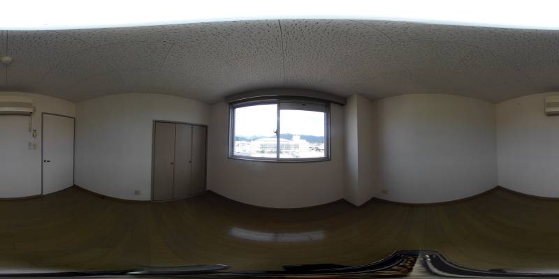 パノラマ画像洋室