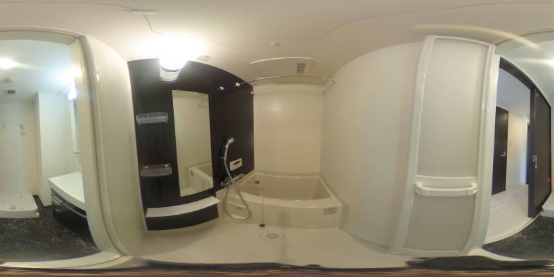 パノラマ画像洗面所
