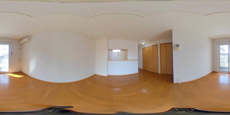 パノラマ画像リビング