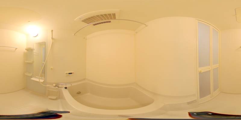 パノラマ画像バスルーム