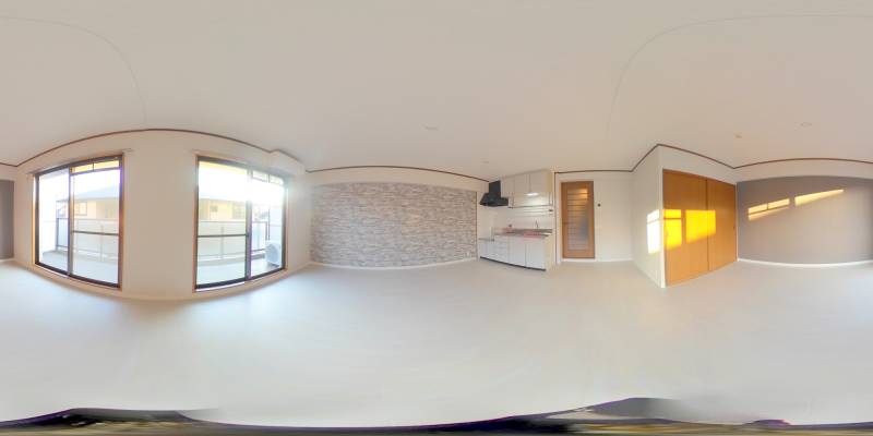 パノラマ画像リビング