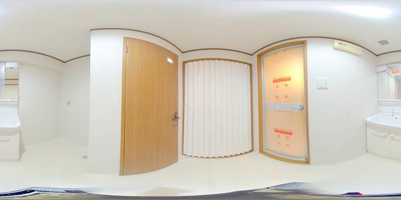 パノラマ画像洗面所