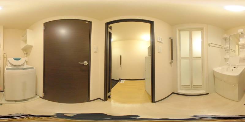 パノラマ画像洗面所