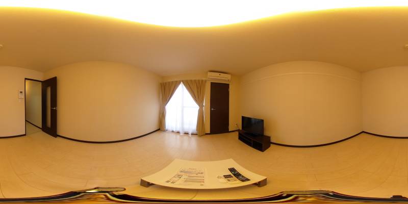 パノラマ画像洋室