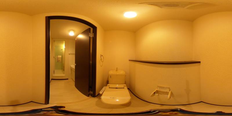 パノラマ画像トイレ