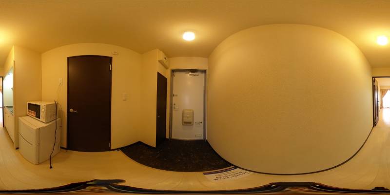 パノラマ画像玄関