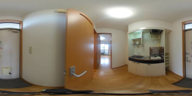 パノラマ画像玄関