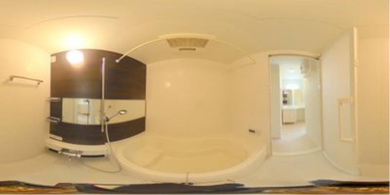 パノラマ画像バスルーム