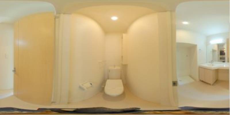 パノラマ画像トイレ