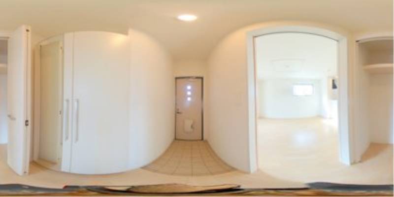 パノラマ画像玄関