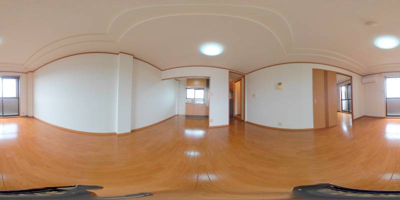 パノラマ画像リビング