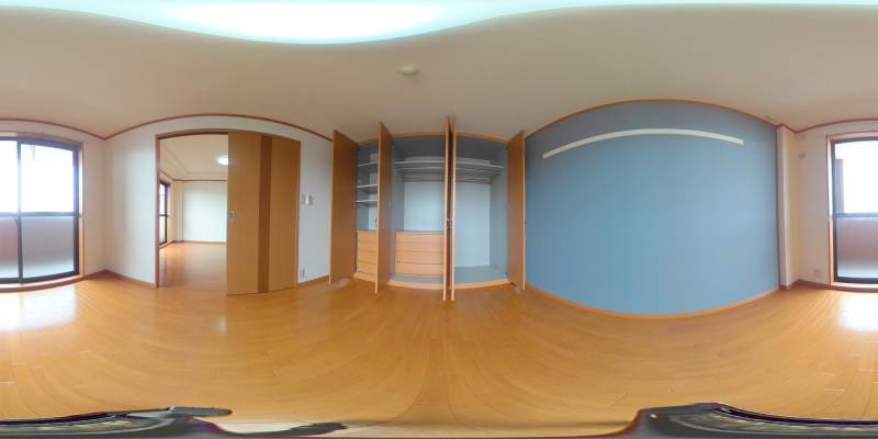 パノラマ画像洋室