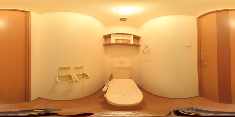 パノラマ画像トイレ