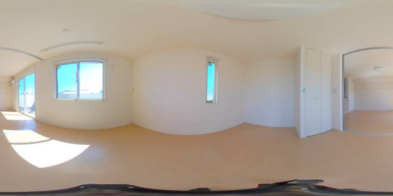 パノラマ画像洋室