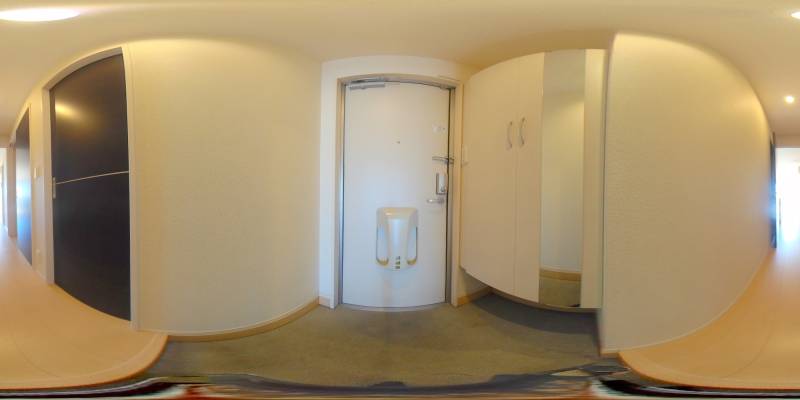 パノラマ画像玄関