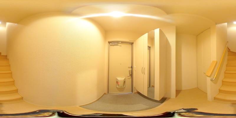 パノラマ画像玄関