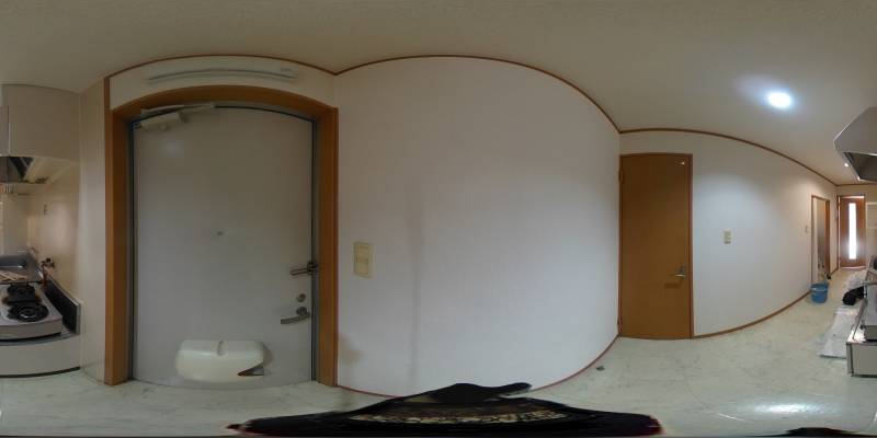 パノラマ画像玄関