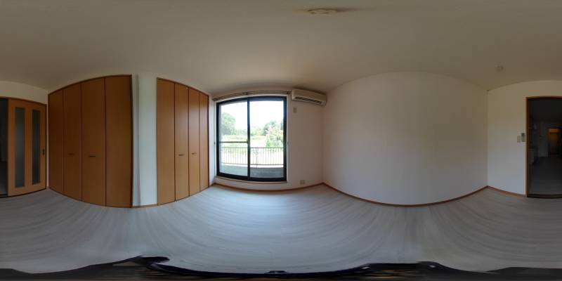 パノラマ画像洋室