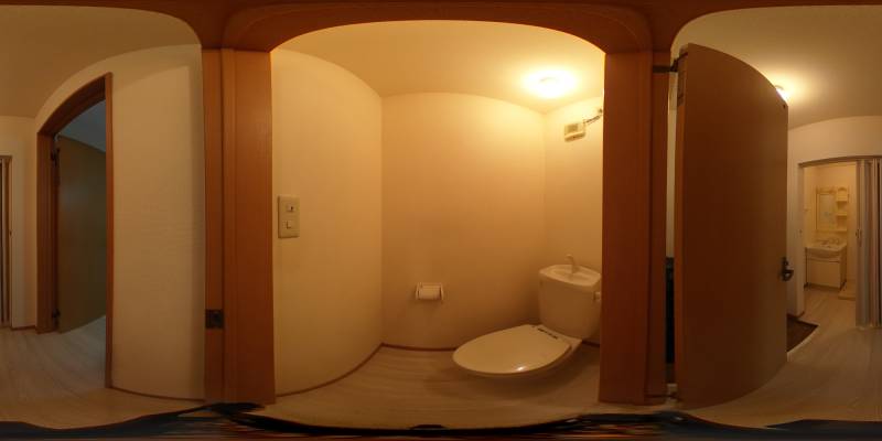 パノラマ画像トイレ