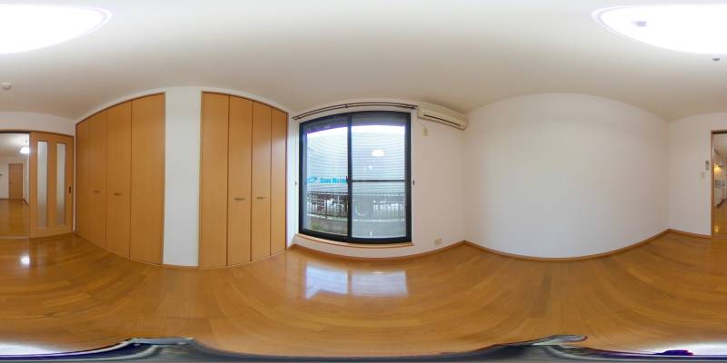 パノラマ画像洋室