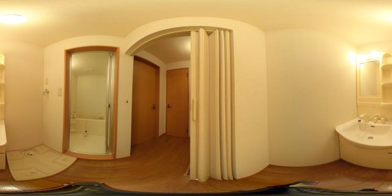 パノラマ画像洗面所