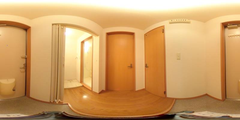 パノラマ画像玄関