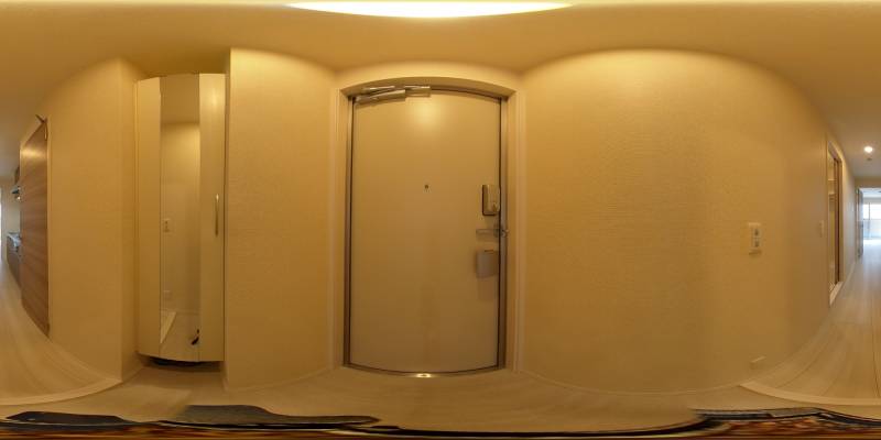 パノラマ画像玄関