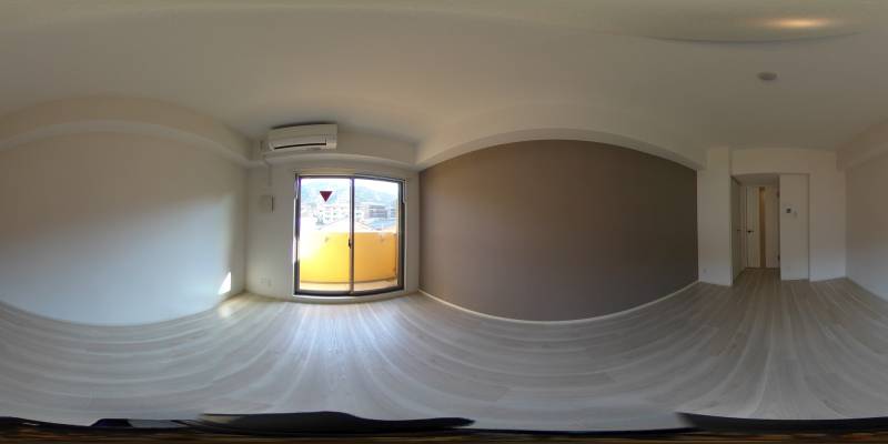 パノラマ画像洋室