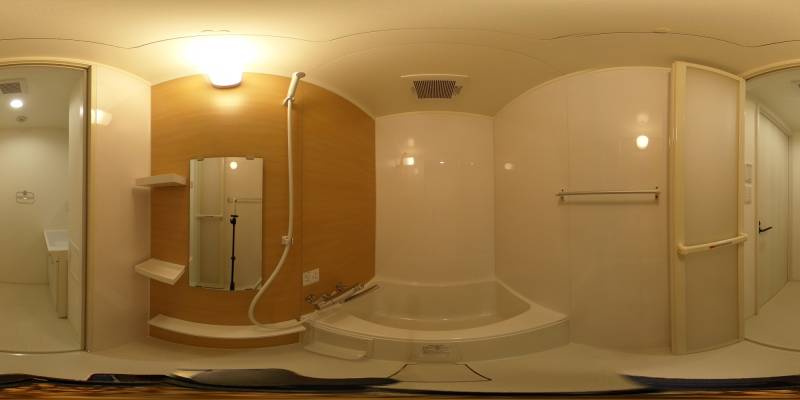 パノラマ画像バスルーム