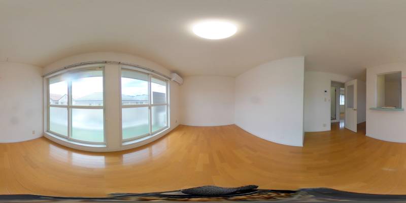 パノラマ画像リビング