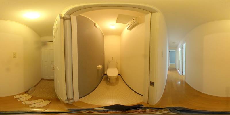 パノラマ画像トイレ