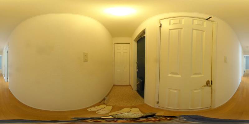 パノラマ画像玄関