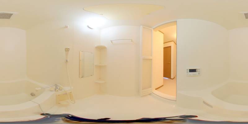 パノラマ画像バスルーム