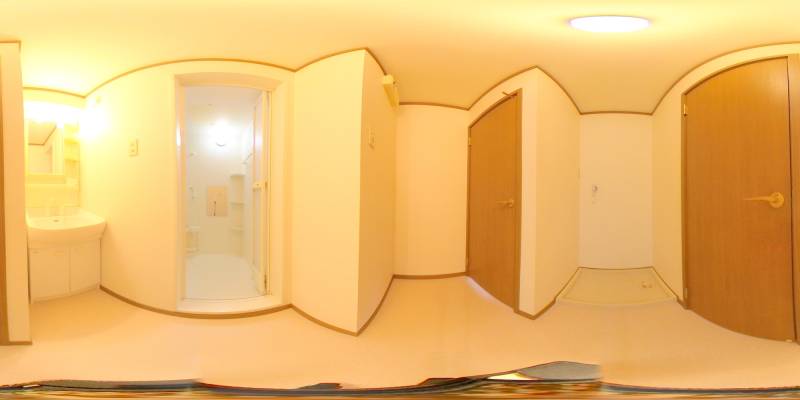 パノラマ画像洗面所