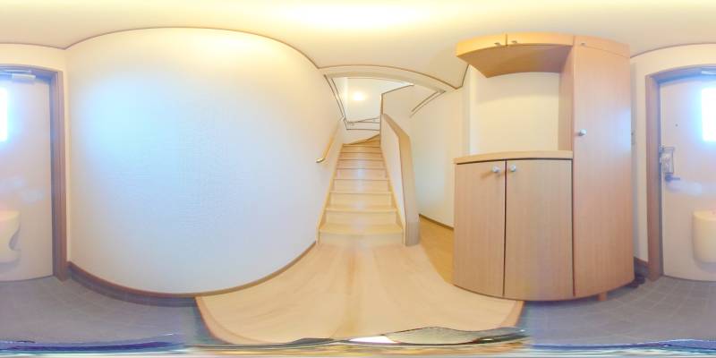 パノラマ画像玄関