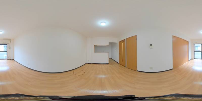 パノラマ画像リビング